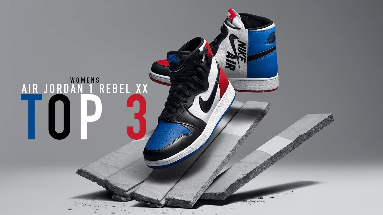 FIRST LOOK: Air Jordan 1 Rebel 'Top 3' | SHIEKH - YouTube