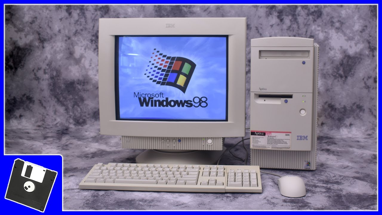 Restoring An IBM Aptiva PC AMD K6-2 300 PC From 1998! - YouTube
