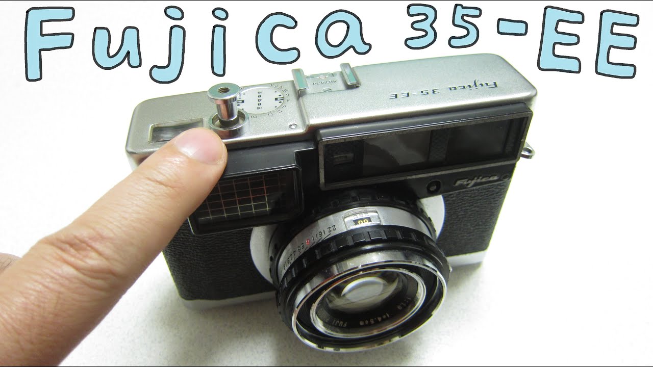 フィルムカメラ 】Fujica 35-EE ハードオフのジャンク2200円！ 清掃し