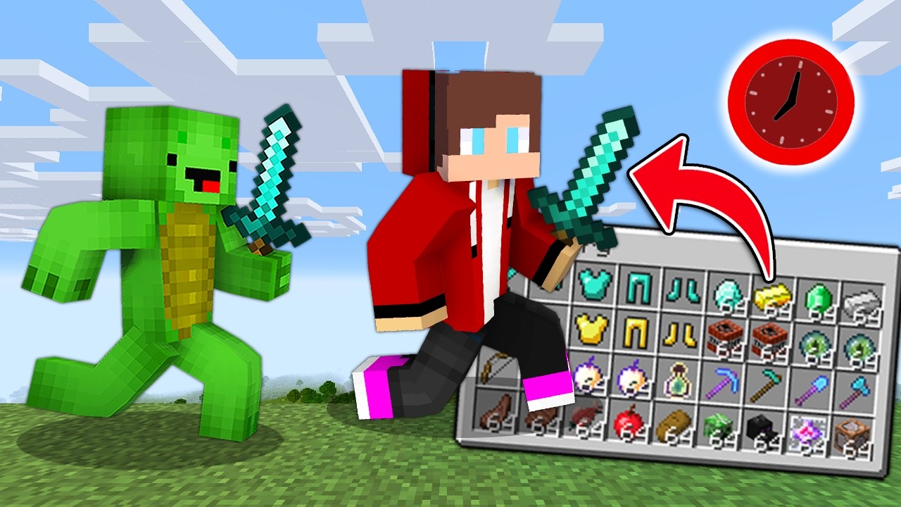 60秒ごとにクリエイティブになって逃走中をした結果！？ - YouTube