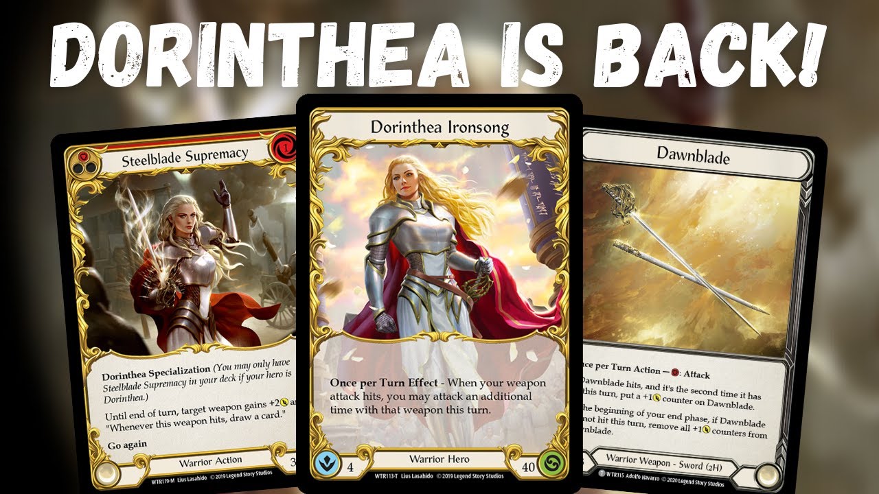 DORINTHEA BACK IN CC! 🥯 Dorinthea Deck Tech Guide 🥯 Flesh and