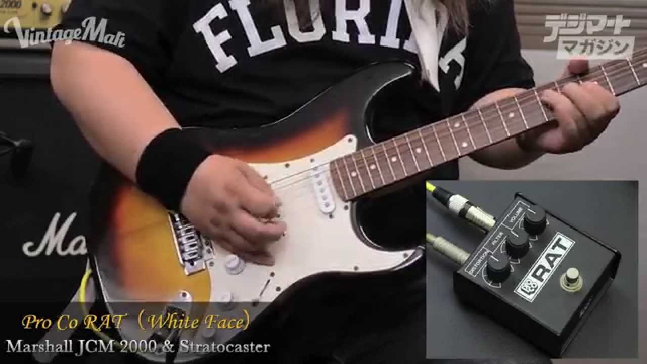 デジマート Vintage Effector File Vol.4】 Pro Co RAT（White Face