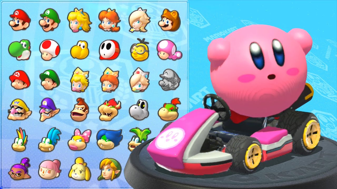 マリオカート8デラックス】カービィで全コース制覇できるのか Nintendo