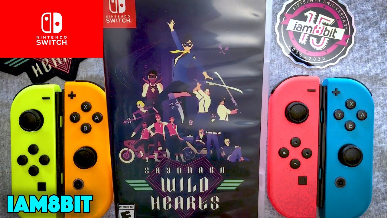 UNBOXING! Sayonara Wild Hearts Physical Edition Nintendo Switch