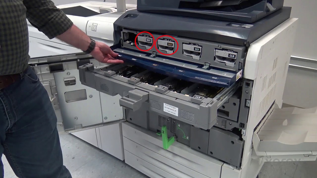 Xerox® Versant® Series Family - Adaptive CMYK+ Changing color sets