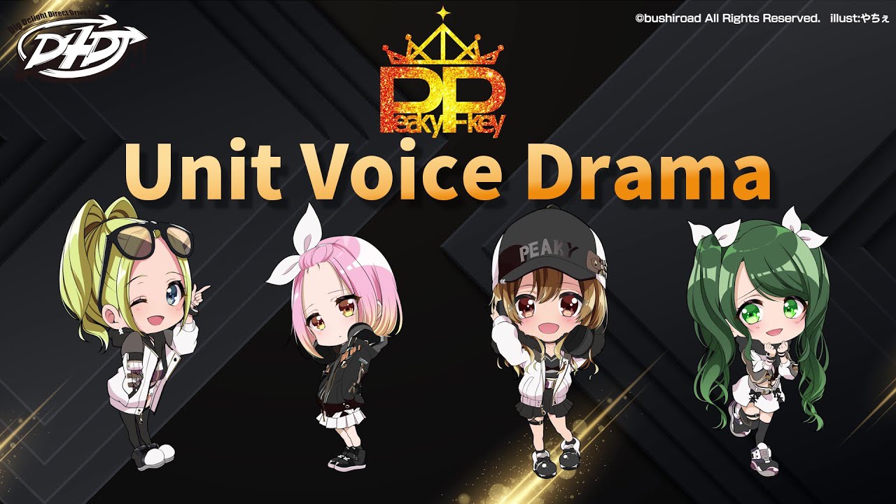 D4DJ」Peaky P-key Unit Voice Drama - YouTube