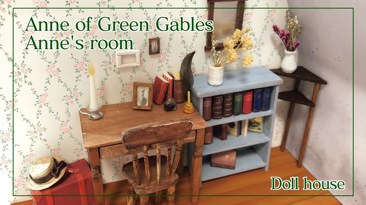 ミニチュアDIY】 Miniature Anne's room 【Anne of Green Gables