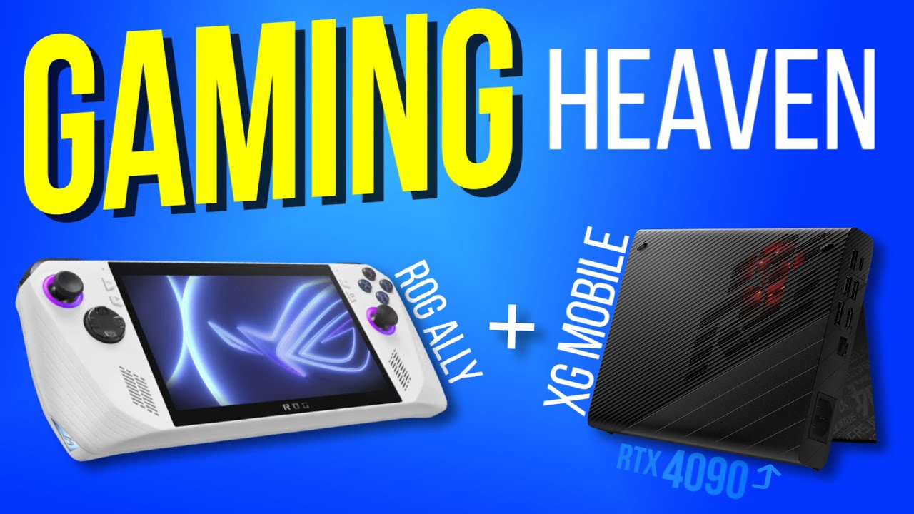 XG Mobile 2023 with the ROG Ally Is Gaming Heaven - Review - YouTube