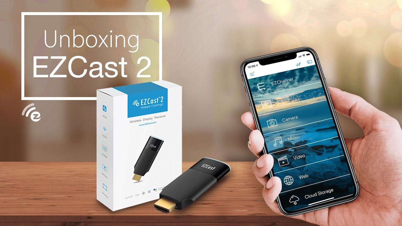EZCast 2 unboxing and installation guide - YouTube