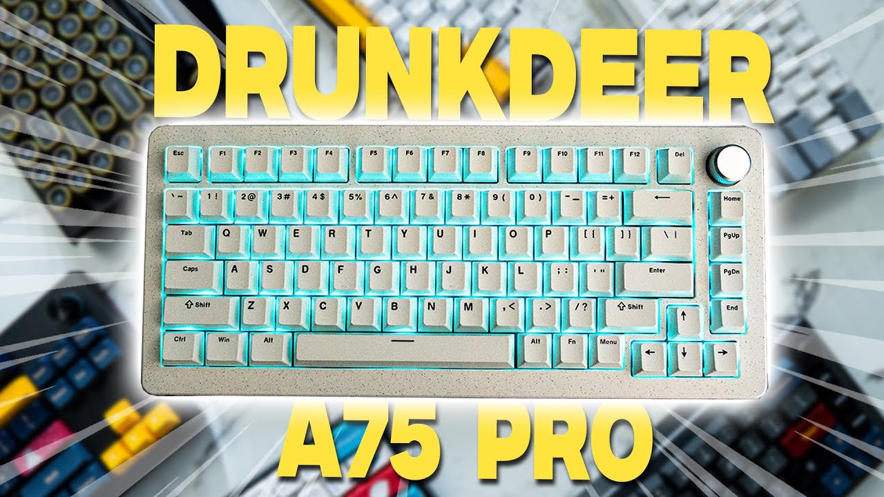 DrunkDeer A75 Pro (NEW COLORWAY)! - YouTube
