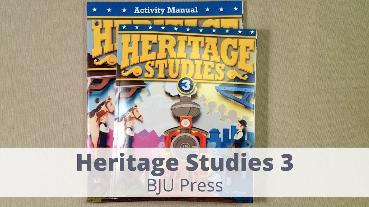 Heritage Studies 3 from BJU Press - YouTube