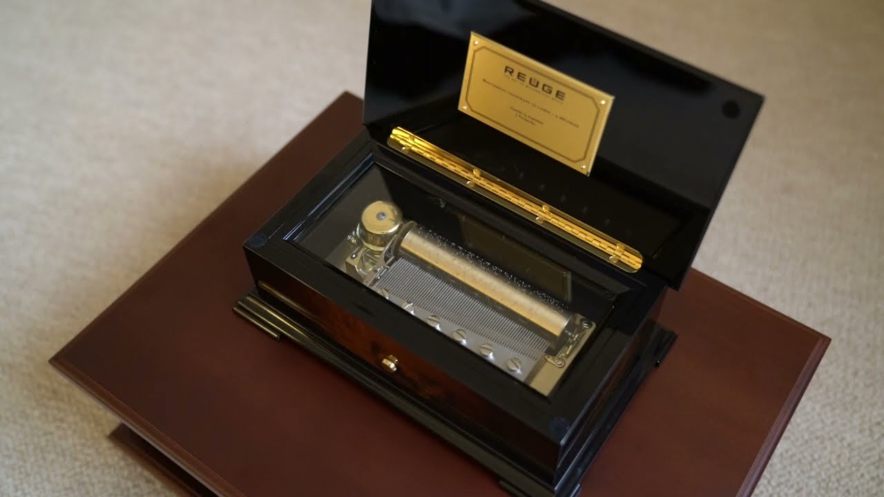 カノン】 スイスリュージュ社 オルゴール 72弁 +共鳴箱｜“Canon