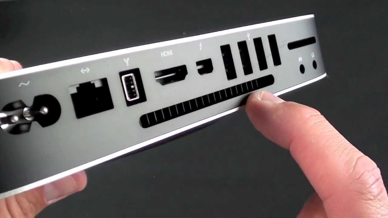 New Apple Mac mini (2011): Unboxing and Demo - YouTube