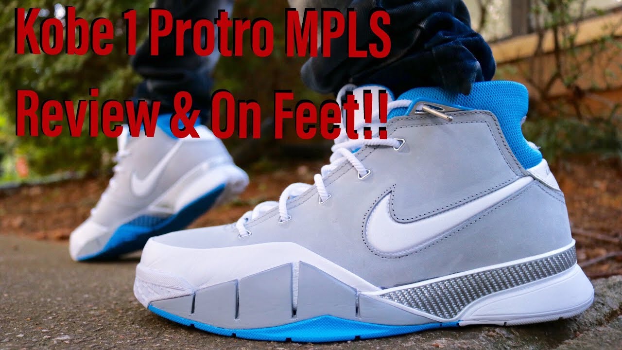 Nike Kobe 1 Protro MPLS Review & Lit On and Off Feet Looks!! - YouTube