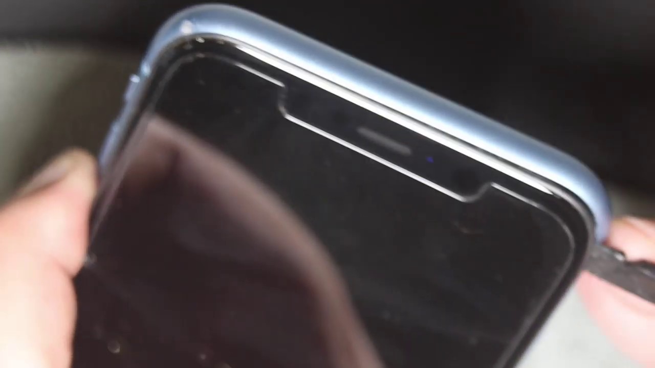 教材】iPhone XR 液晶ガラス画面割れ交換修理やり方方法 - YouTube