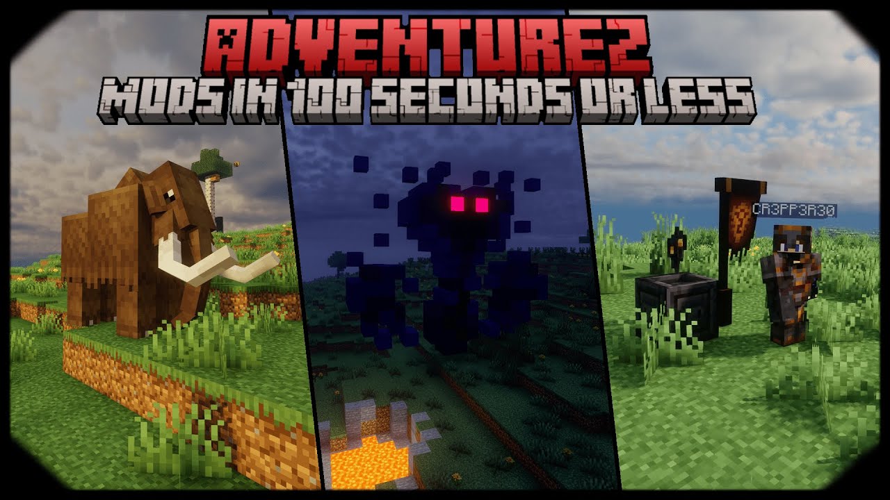 AdventureZ in 100 seconds or less [Fabric] - YouTube