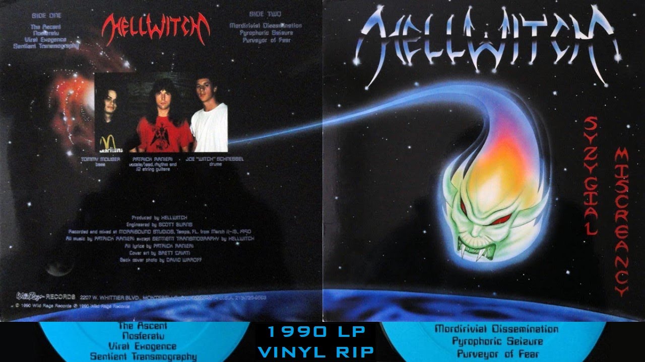 Hellwitch - Syzygial Miscreancy (Vinyl Rip, Wild Rags 1990) - YouTube
