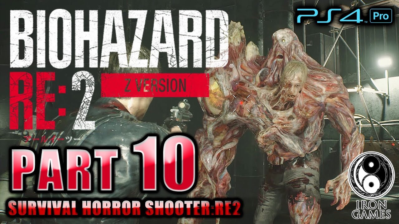 10【BIOHAZARD RE:2 Zver】ボス「G第二形態」戦！灼熱の火炎放射器入手