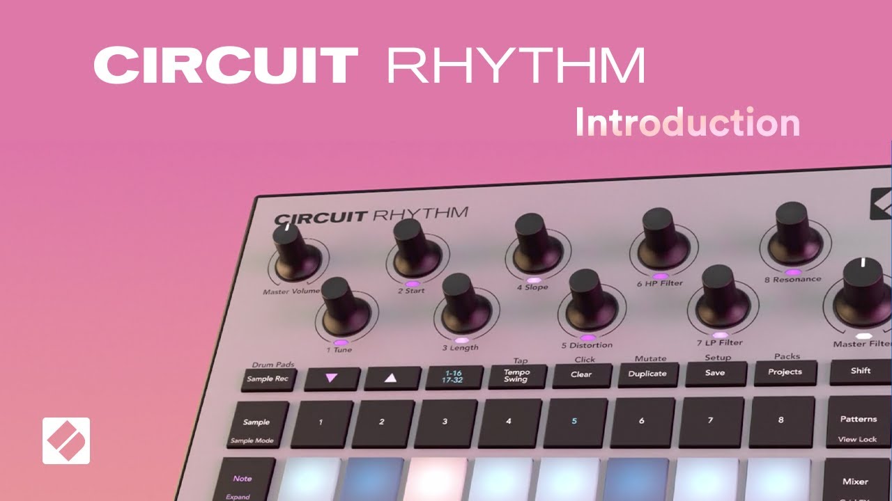 Novation / Circuit Rhythm ｜ SMITHS Digital Musical Instruments