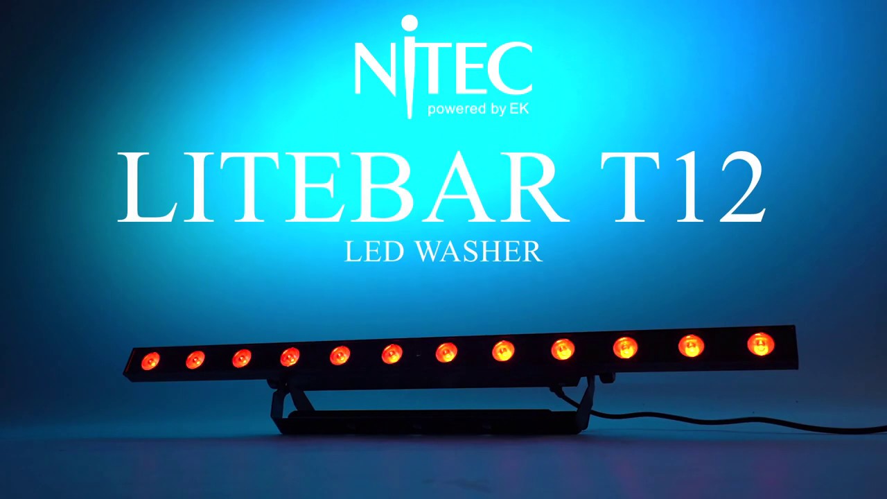 NiTEC Lite-Bar T12 LEDウォッシャー ステージ・舞台照明 送料無料