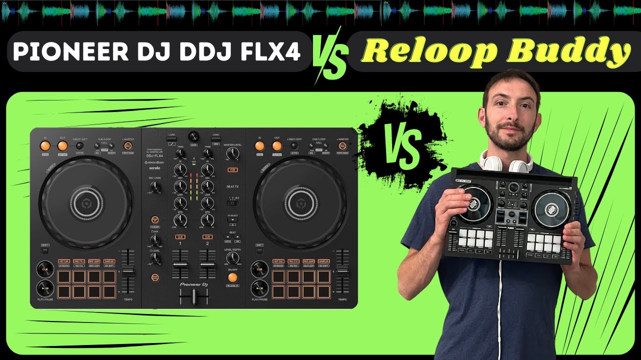 The Real Difference Between Pioneer DJ DDJ FLX4 and Reloop Buddy