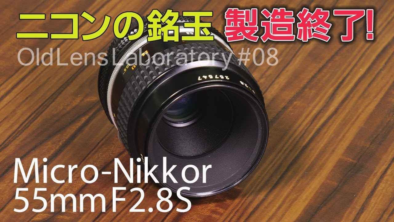 Vintage Lens Review in Video samples /AI Micro-Nikkor 55mm F2.8