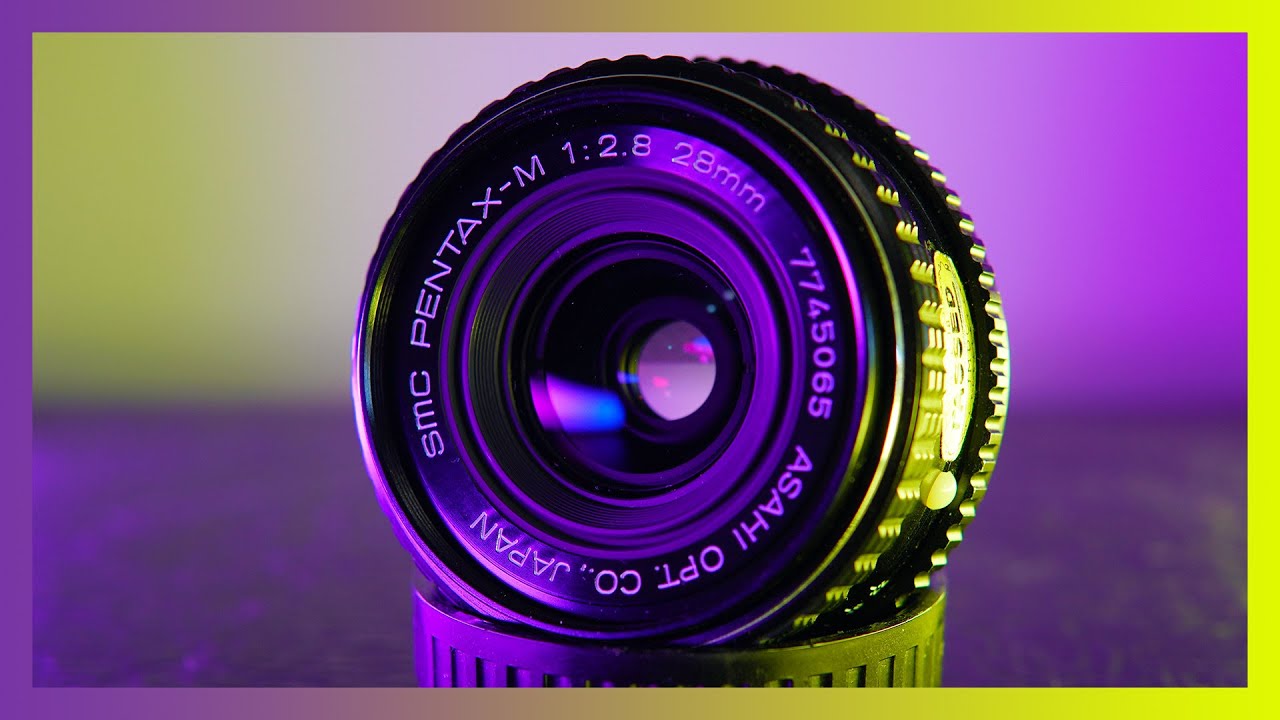 Asahi Pentax-M 28mm f2.8 vintage lens review and samples - YouTube