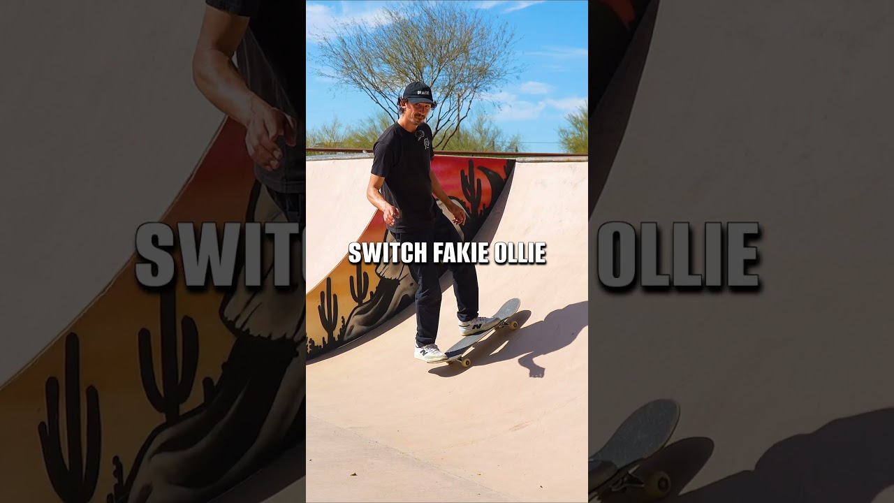 Switch Fakie Ollies Are Elite - YouTube