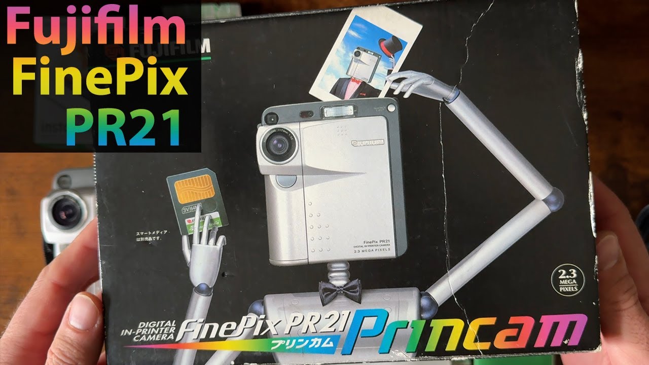 FujiFilm FinePix PR21 Princam: The first Hybrid Instax Camera