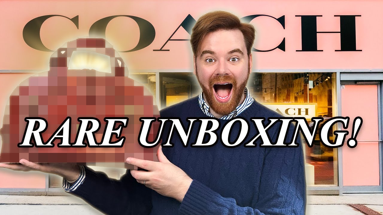 Looking back at Vintage Coach✨Unboxing a Rare Coach Bag✨Coach