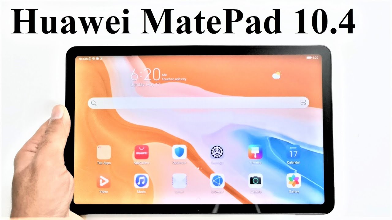 Huawei MatePad 10.4 - Unboxing and First Impressions (Design