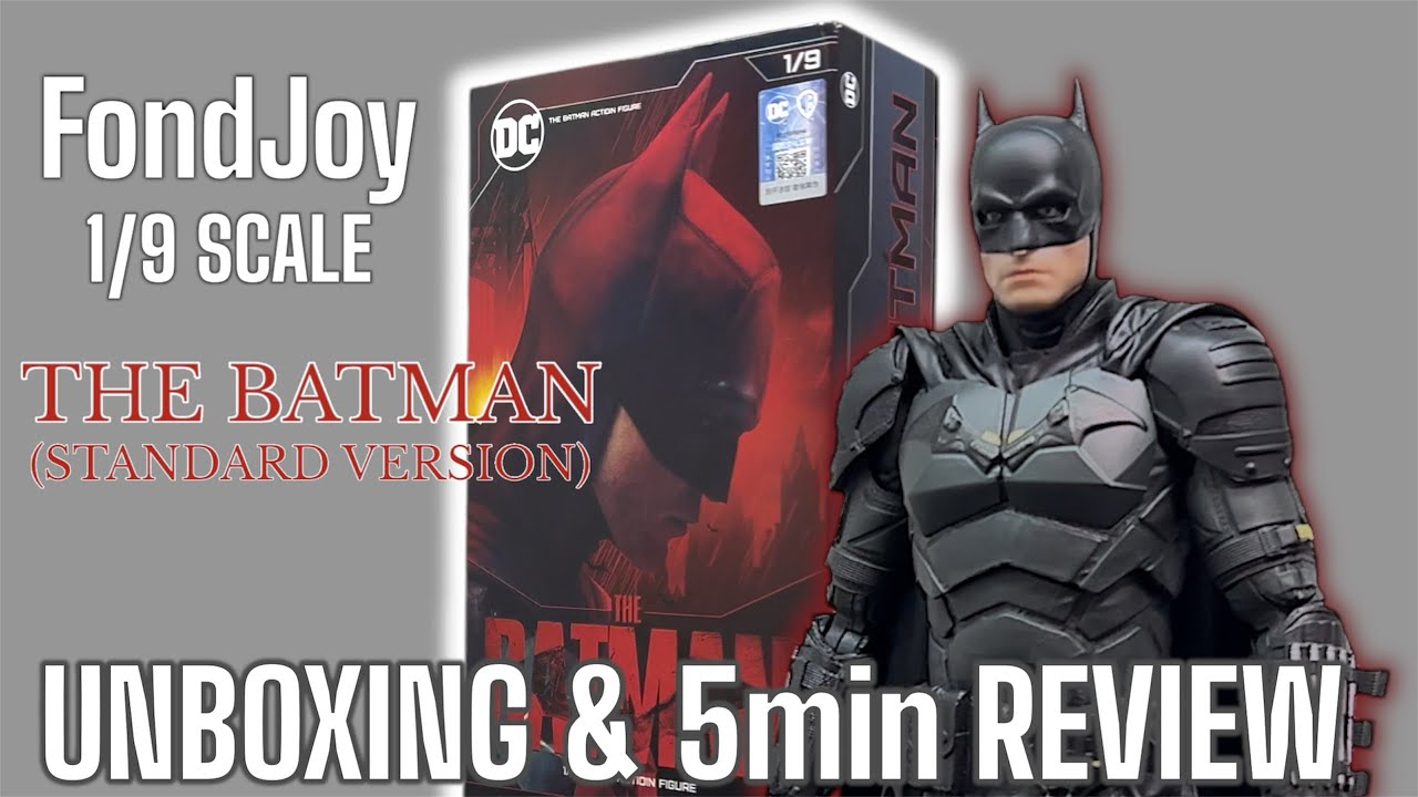 FondJoy】 1/9スケール ザ・バットマン(通常版) 開封&レビュー THE