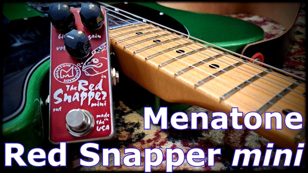 Menatone Red Snapper Mini - YouTube