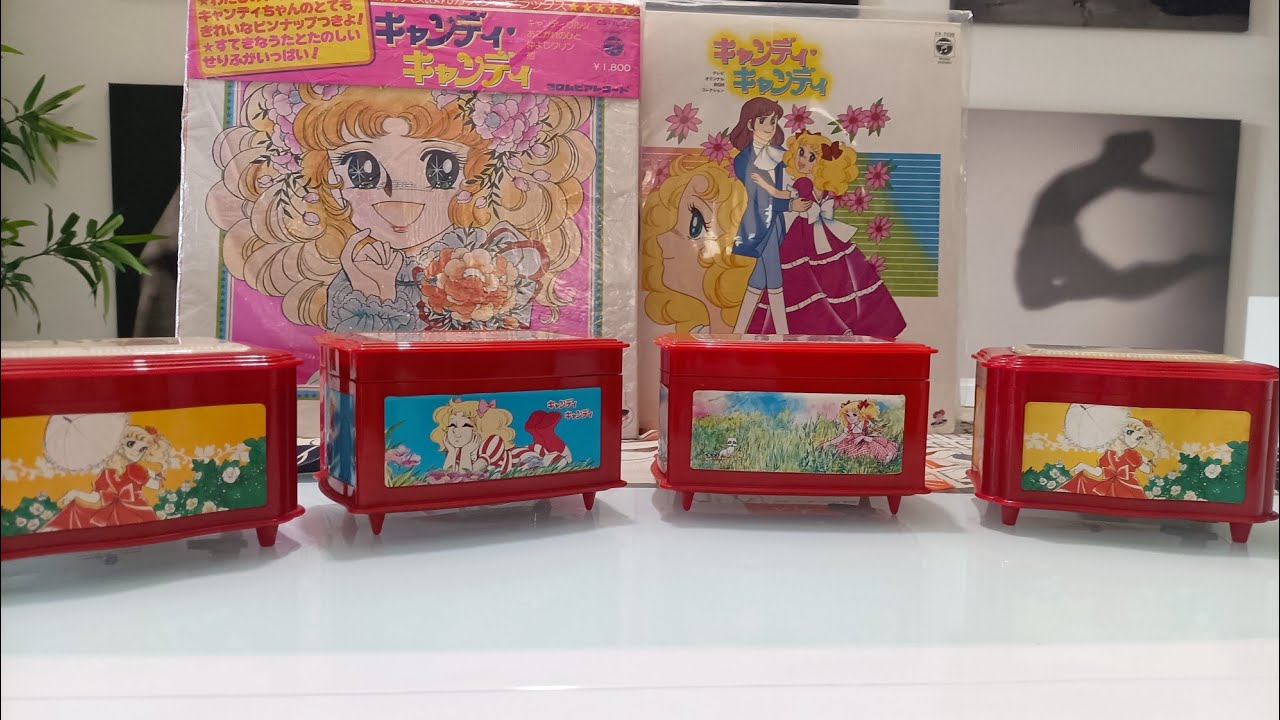 4 Music box anime Candy Candy キャンディ・キャンディ オルゴール