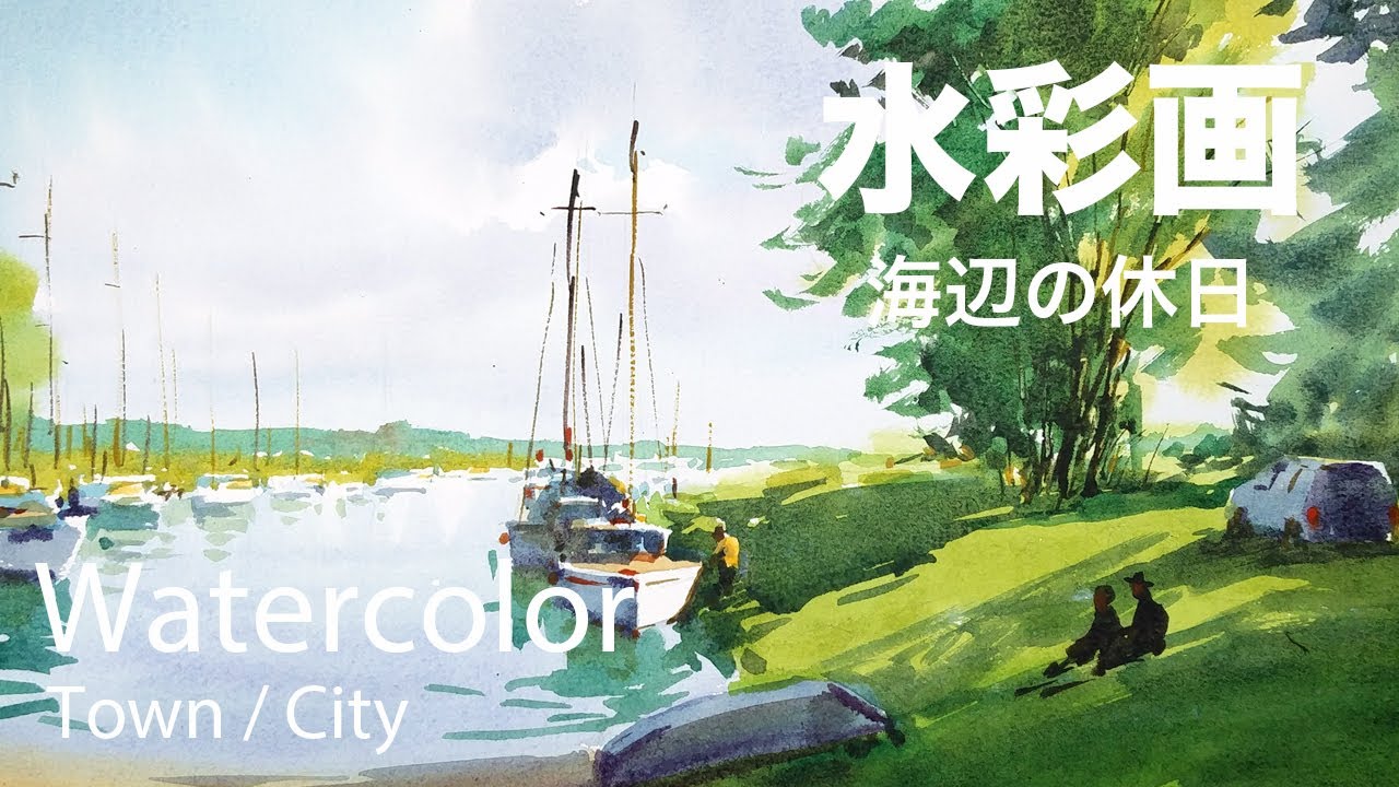 真作 遠藤桑珠 「水辺」 日本画 真作 遠藤桑珠「水辺」日本画