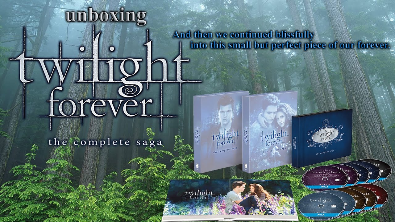 Twilight Forever - The Complete Saga 10-Disc Blu-ray Box Set