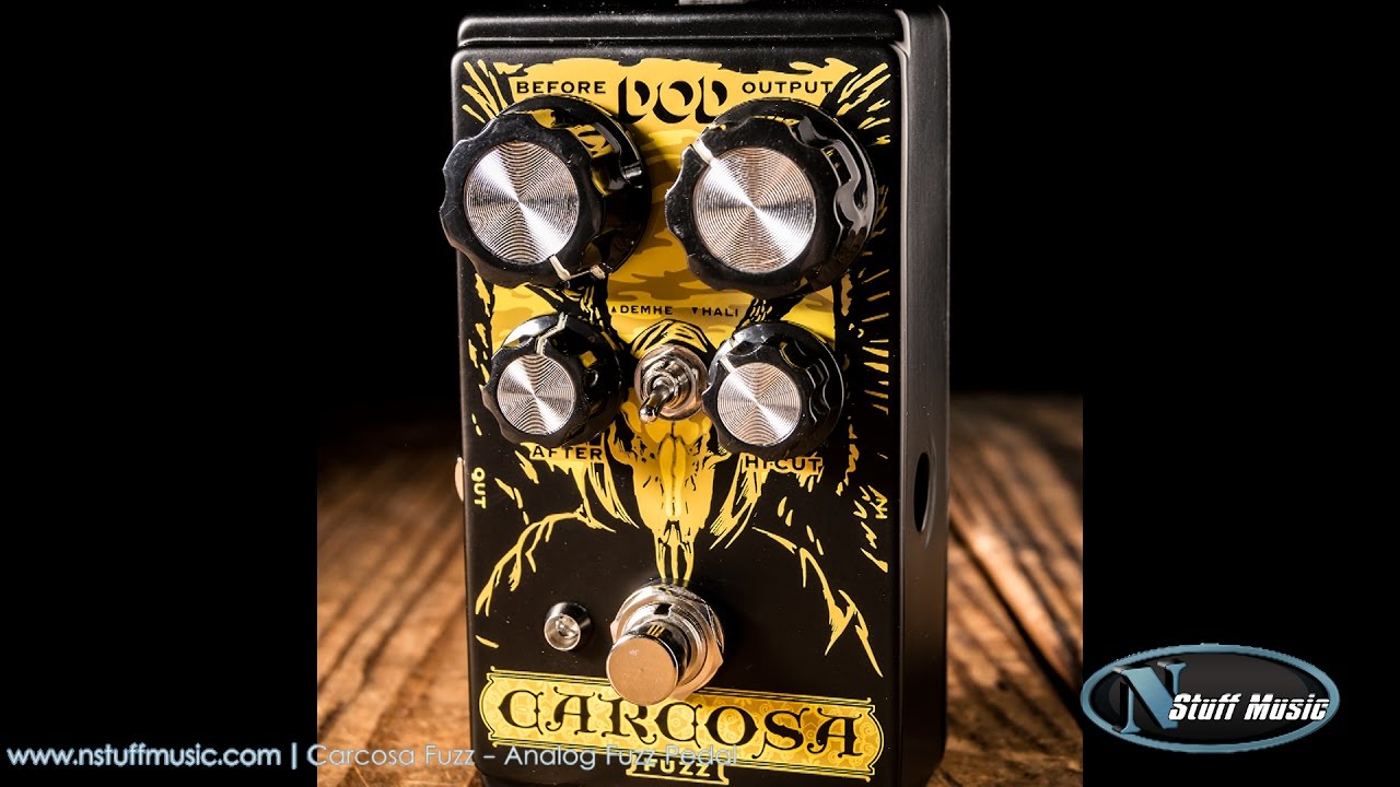 DOD Carcosa Analog Fuzz Pedal