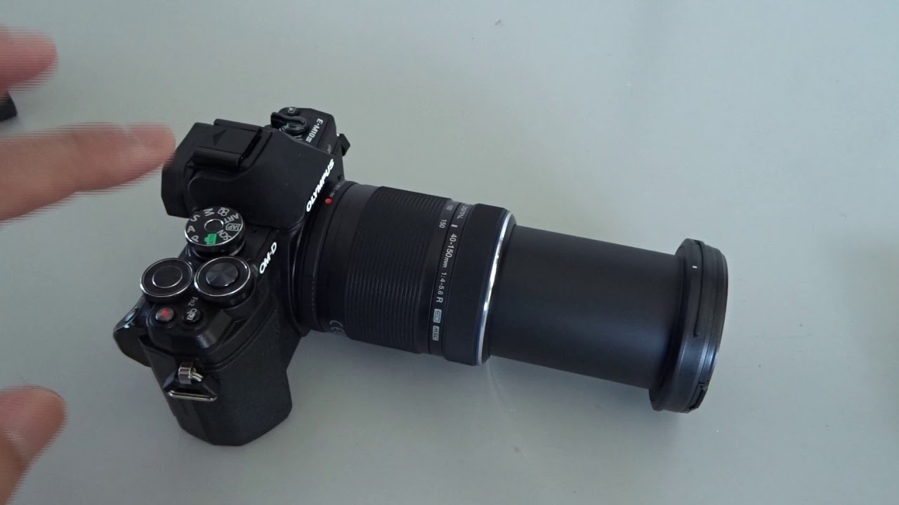 OLYMPUS OM-D E-M10 Mark 3 EZダブルズームキットの 望遠ズームレンズ