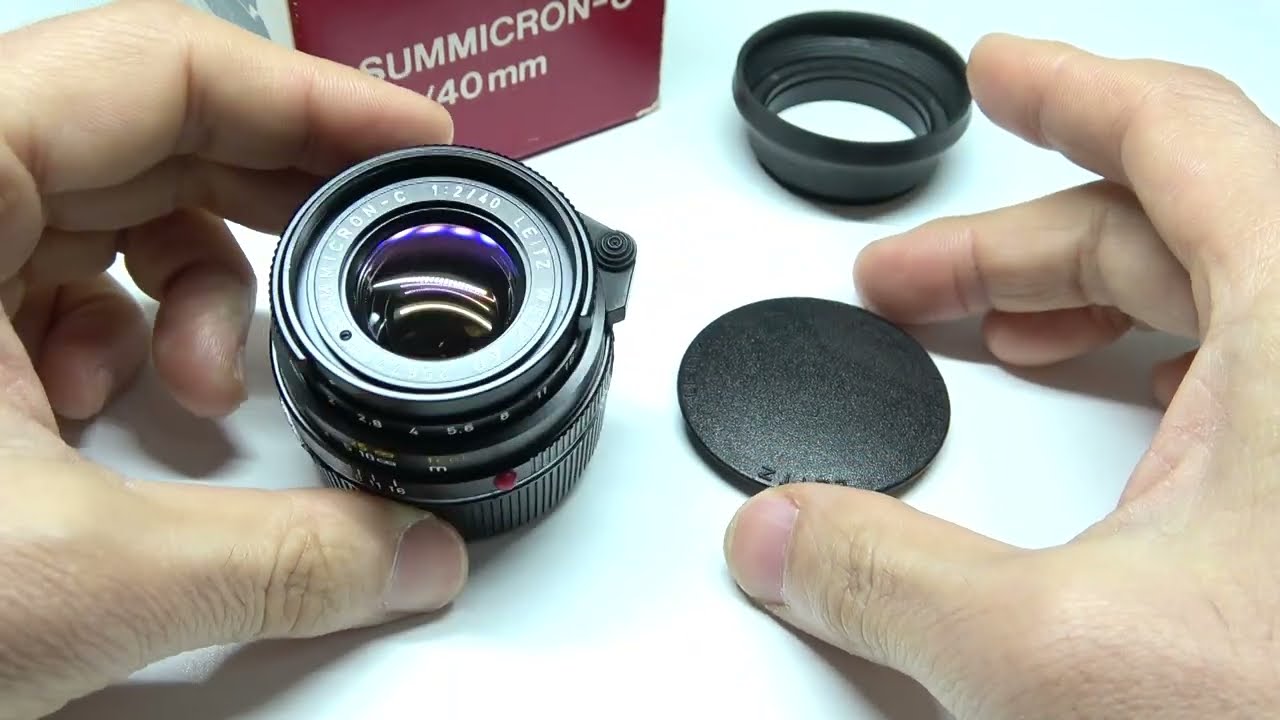 LEICA ライカ Leitz Wetzlar SUMMICRON-C ズミクロン 40mmF2 M CL・CLE