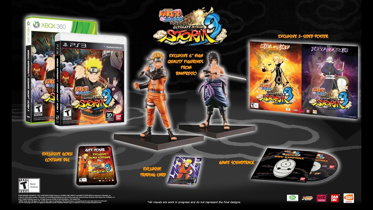 Unboxing: Naruto Shipudden Ultimate Ninja Storm 3 Collector's