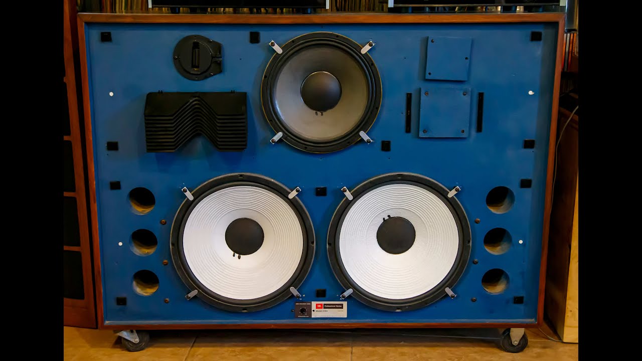 JBL 4350 Loudspeakers & 3107 Crossover- Vintage Audio Review