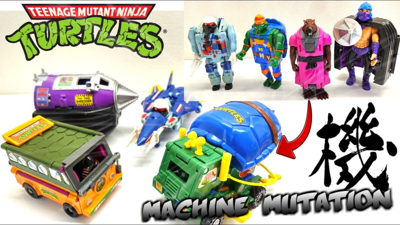 TMNT] Figure Review ⑪ Road Ready Mutations Series (Teenage Mutant