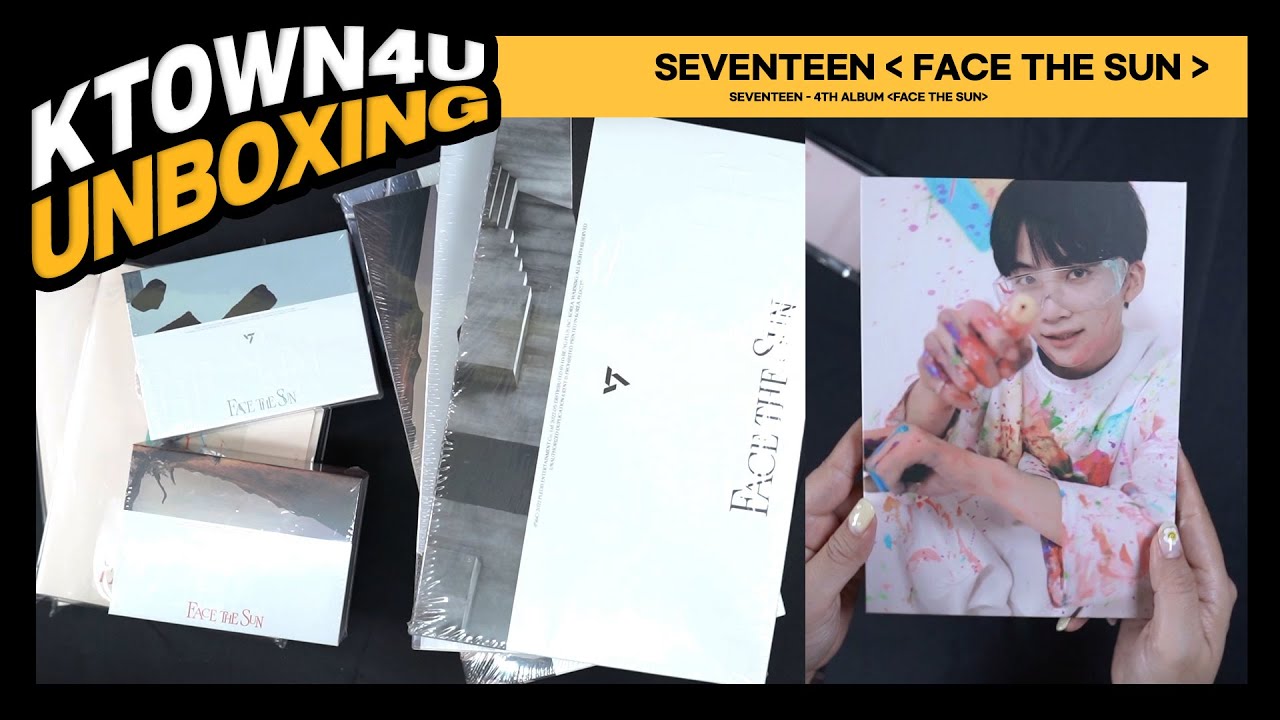 jp.ktown4u.com : SEVENTEEN - 4TH ALBUM [Face the Sun] (CARAT Ver