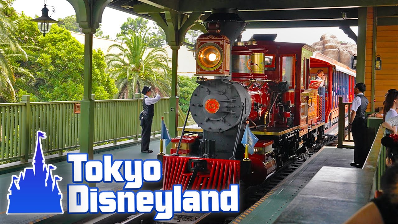 Western River Railroad - Tokyo Disneyland Train Ride [4K POV