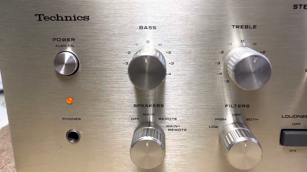 Technics ステレオ アンプ SU-3000 & SU-V55 Technics ステレオ アンプ