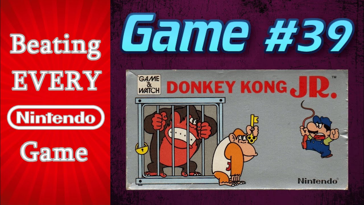 Evil Mario is Back! | Game & Watch: Donkey Kong Jr. (New Wide