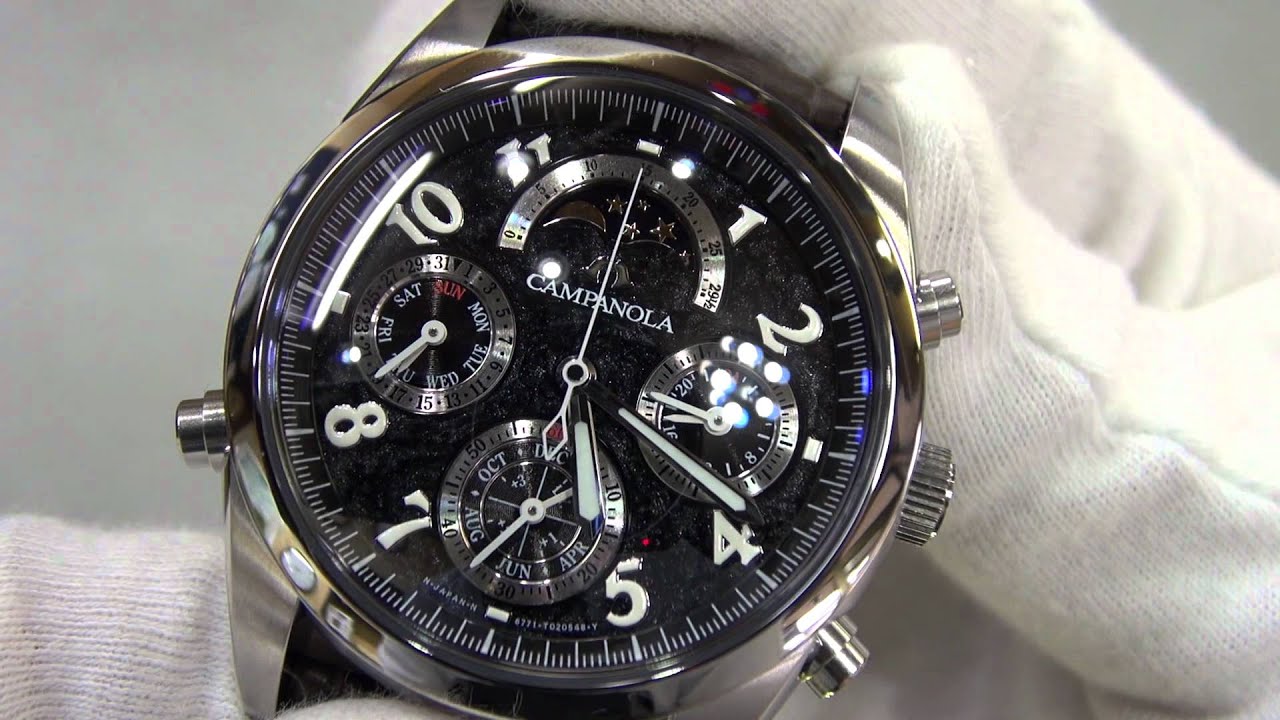 CAMPANOLA カンパノラ CTR57-1091黒橡グランドコンプリケーション 竹屋