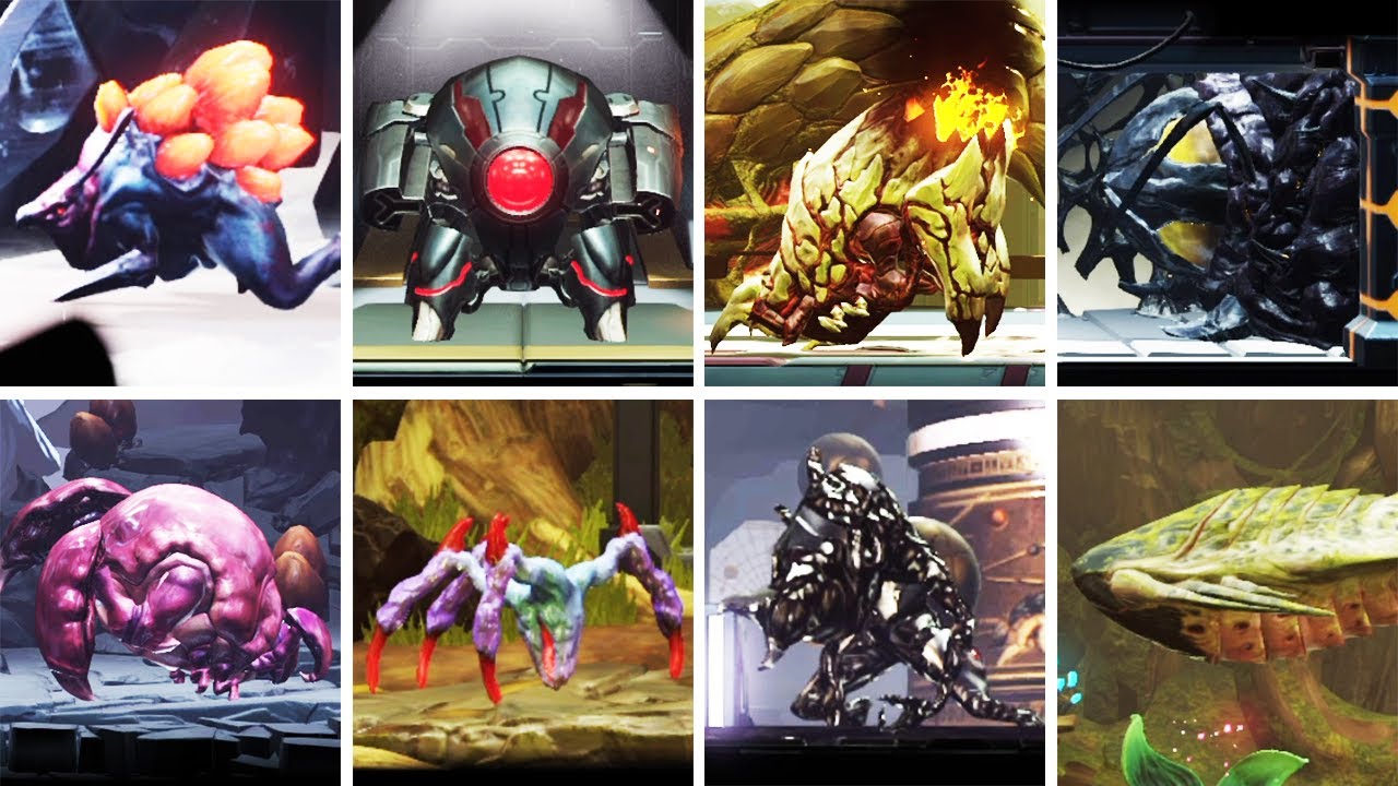 Metroid Dread- All Enemies,Boss,E.M.M.I＋Melee Counter(Japanese