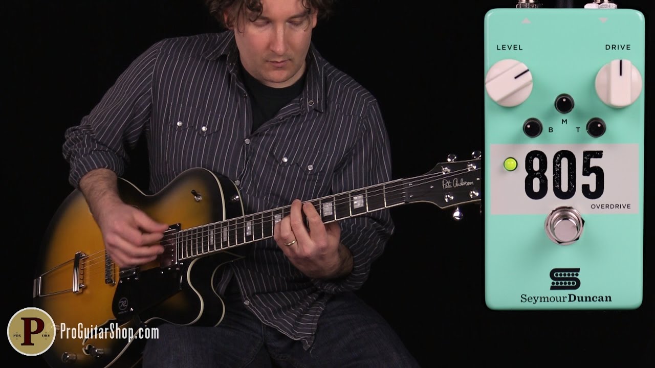 Seymour Duncan 805 Overdrive - YouTube