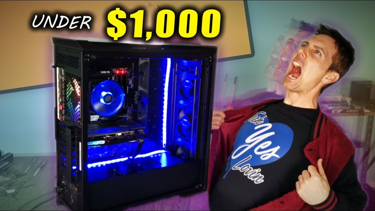Under $1000 i5-9400F + GTX 1660 Ti Streaming PC - YouTube